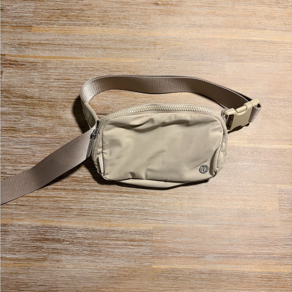 Lululemon Beige Crossbody Bag